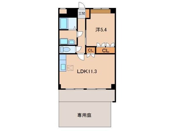 紀伊小倉駅 徒歩6分 1階の物件間取画像